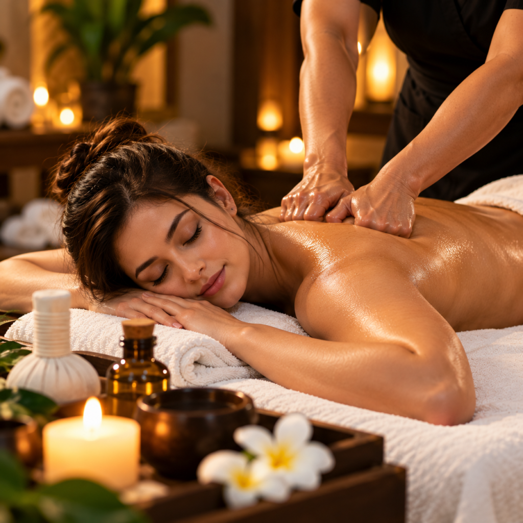 swedish massage at veloura spa domlur